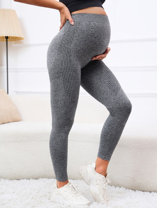 grey maternity leggings