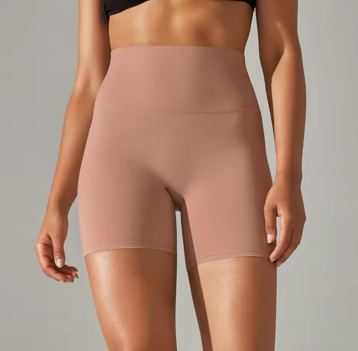 Nude Leggings Shorts